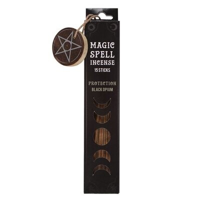 Magic Spell 'Protection' Incense Sticks- Black Opium
