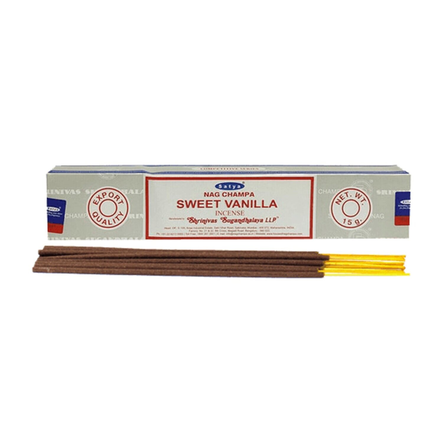 Sweet Vanilla  Incense Sticks by Satya