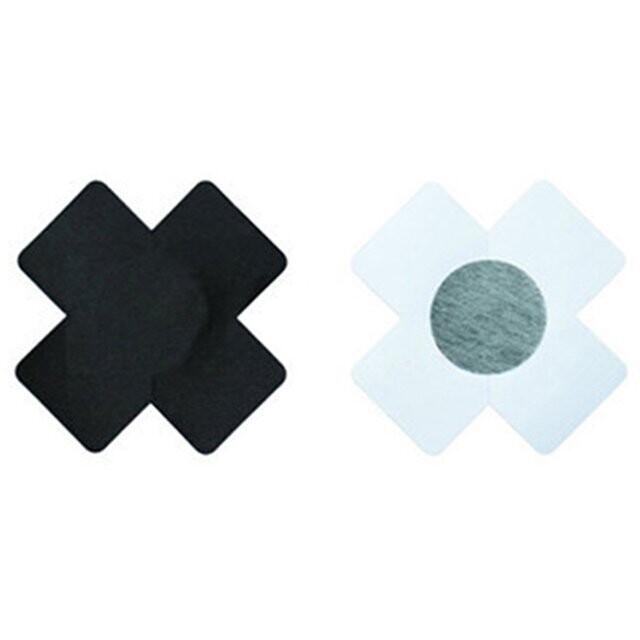 Black X Pasties Nipple Cover