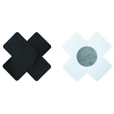 Black X Pasties Nipple Cover