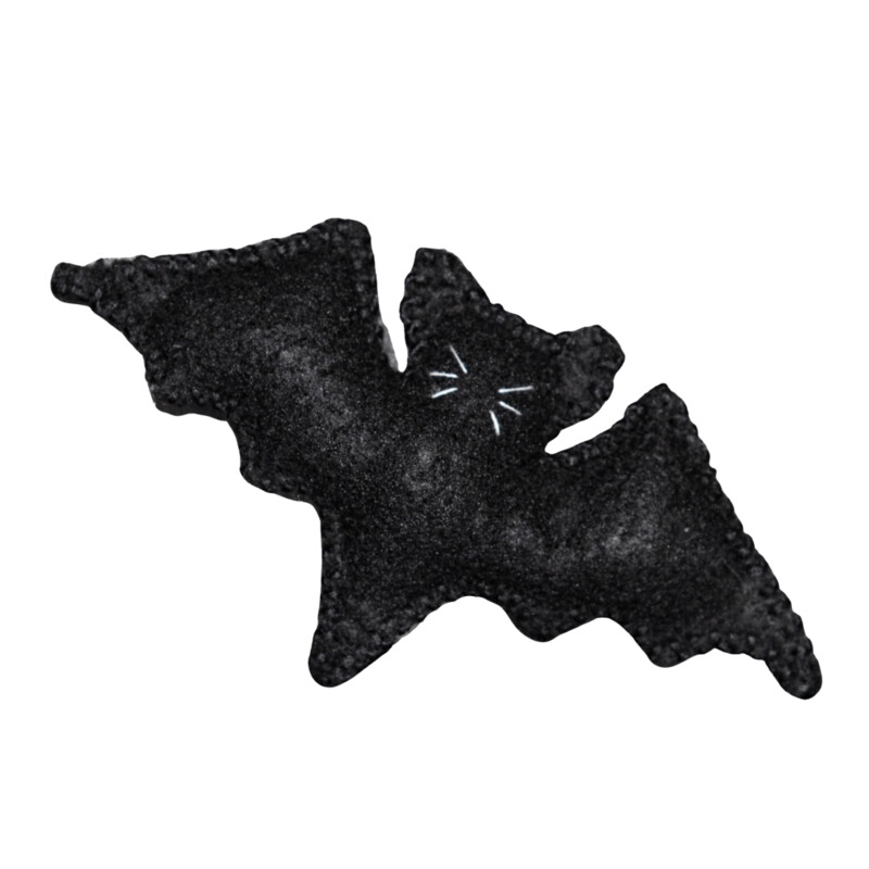 Cat Outta Hell Bat with Cat Face Catnip Cat Toy