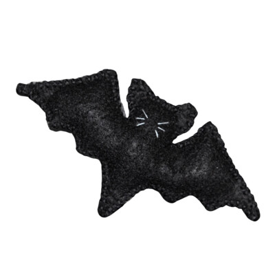 Cat Outta Hell Bat with Cat Face Catnip Cat Toy