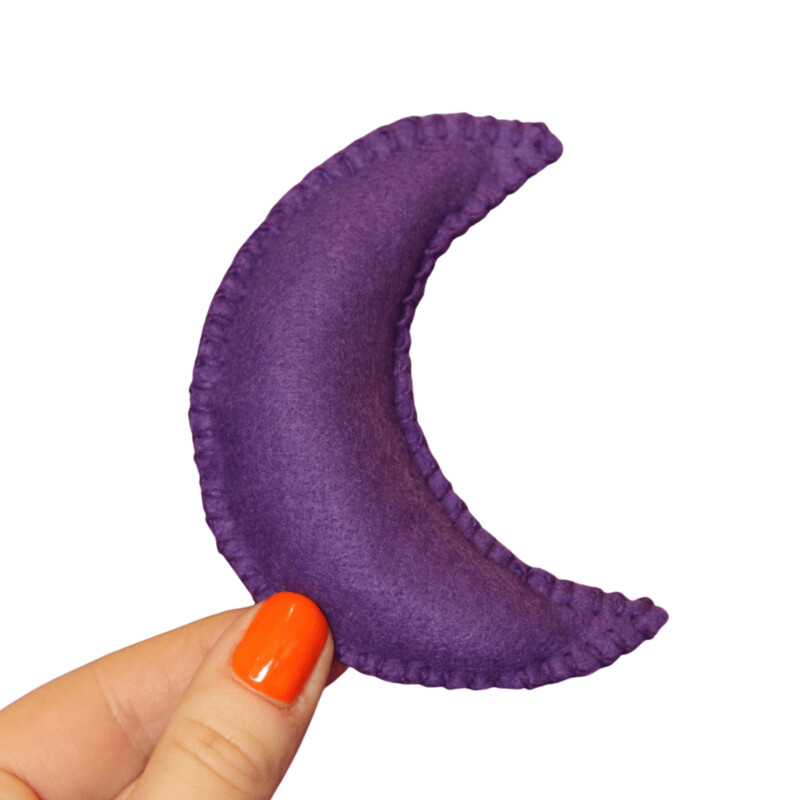 Cat Outta Hell Magical Purple Moon Catnip Cat Toy