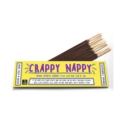 Go La La Crappy Nappy Incense Sticks