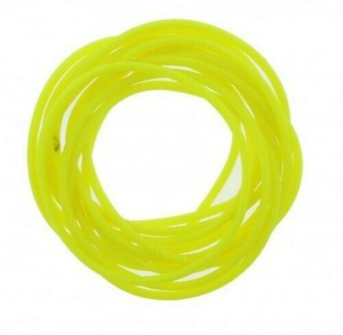 Fluorescent Yellow Gummy Bracelets- Pack of 12