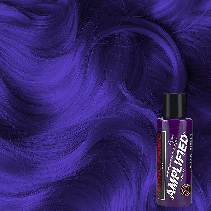 Manic Panic Amplified Hair Colour  ULTRA VIOLET BLUE