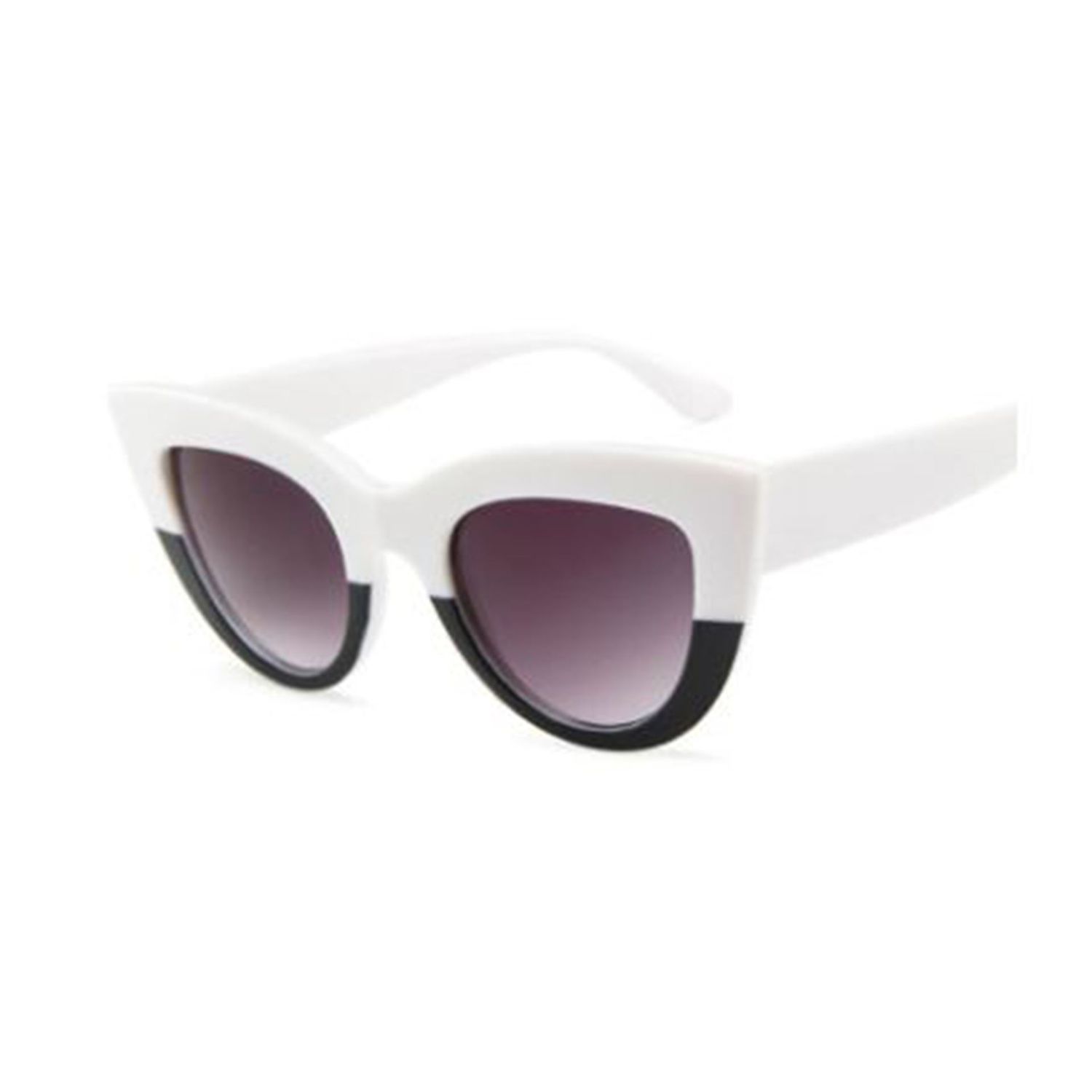 Two Toned Cat Eye Sunglasses