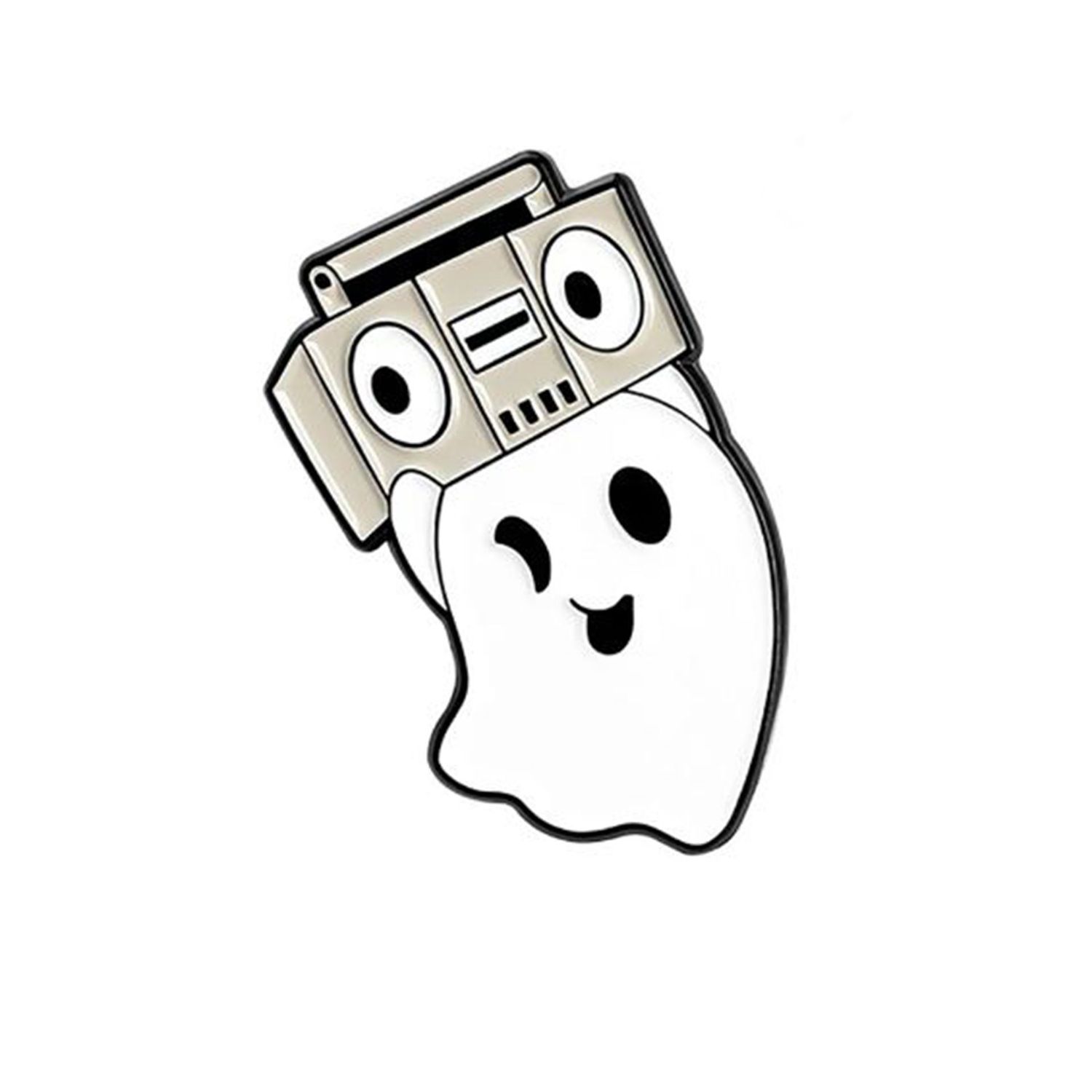 Boo-m Box  Enamel Pin