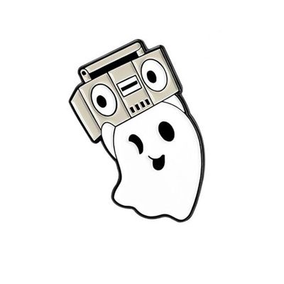 Boo-m Box  Enamel Pin