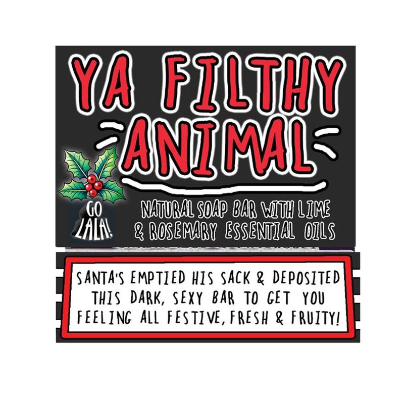 Go La La Ya Filthy Animal Soap Go La La Ya Filthy Animal Soap Funny Stocking Stuffer Secret Santa Gift