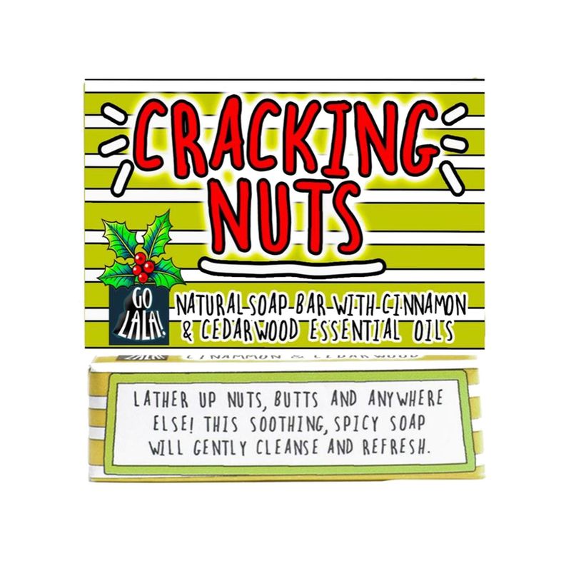 Go La La Cracking Nuts Soap Go La La Cracking Nuts Soap Funny Stocking Stuffer Secret Santa Gift