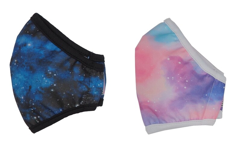 Mascarilla Galaxy Azul / Rosa