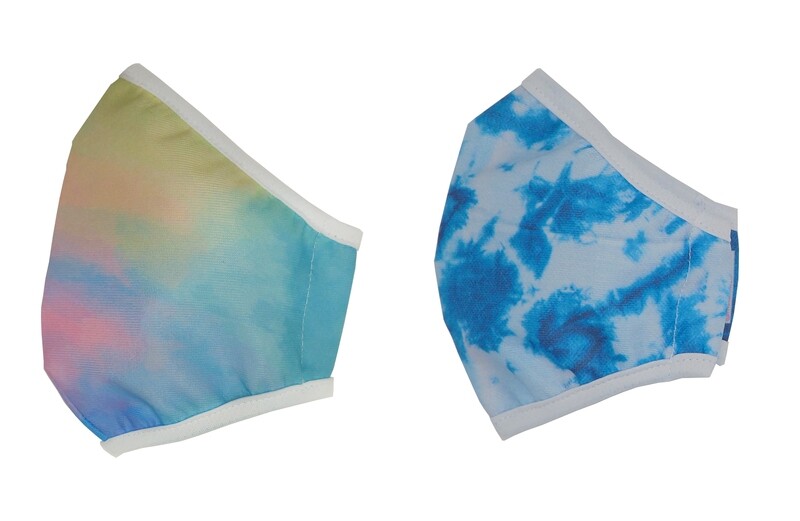Mascarilla TIE DYE 2 modelos: Colores / Jean