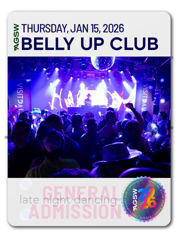 GA - Thursday Night Dance @ Belly Up - 2026