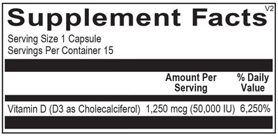 Vitamin D 50,000, 14 wk pack