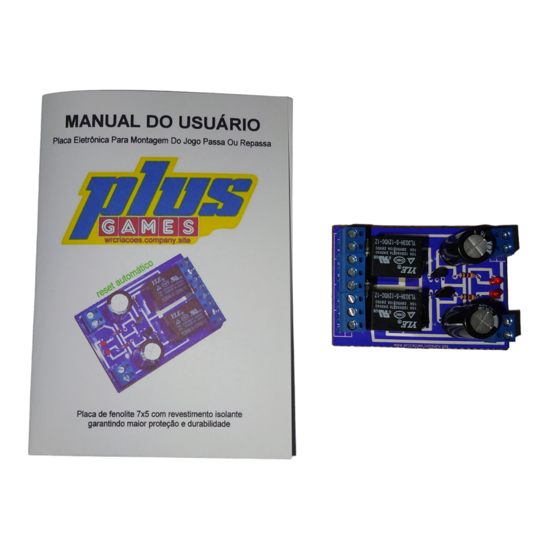 Máquina Passa Ou Repassa (placa Eletrônica automática)