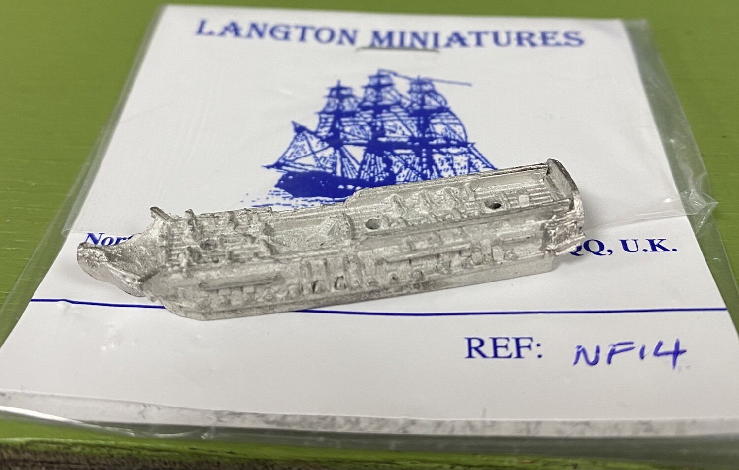 NF14 40 gun frigate at quarters