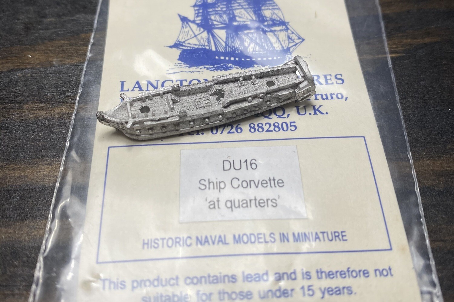 DU16 Ship Corvette at quarters