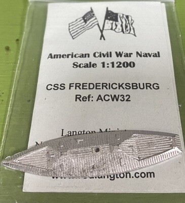 ACW32 CSS Fredericksburg ironclad
