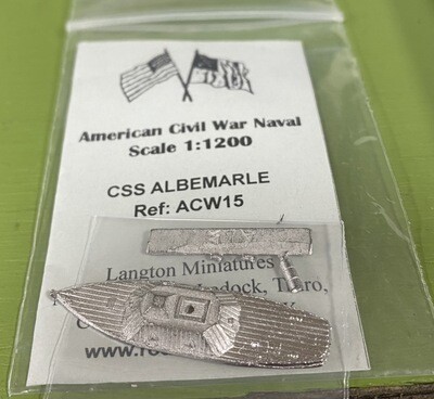 ACW15 CSS Albemarle ironclad