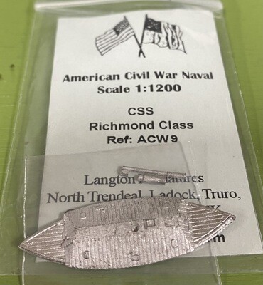 ACW9 CSS Richmond class ironclad