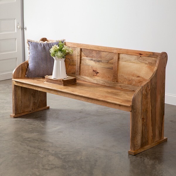 CTW Wooden Church Pew