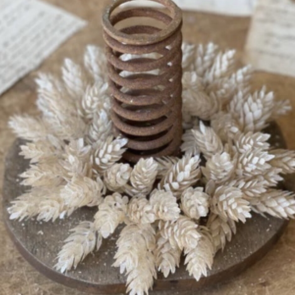 Vin 4" Pearl Hops Candle Ring