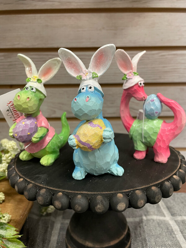 Han Green Dino Bunny 4.6x2.75