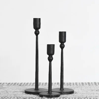 Pdg Sm Blacksmith Candle Stand 6.75&quot;