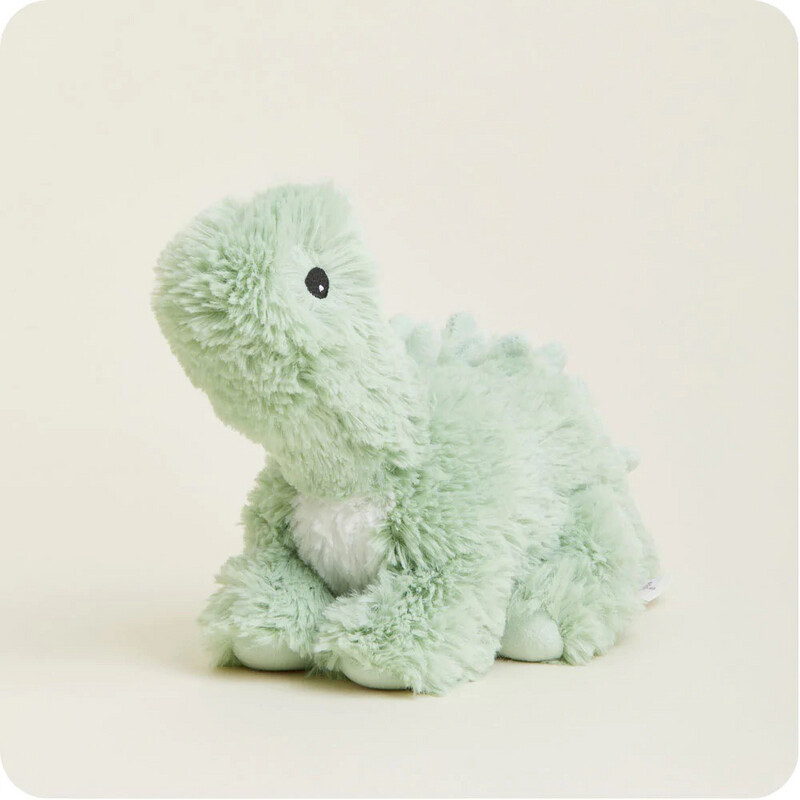 Warmies Green Long Neck Dino