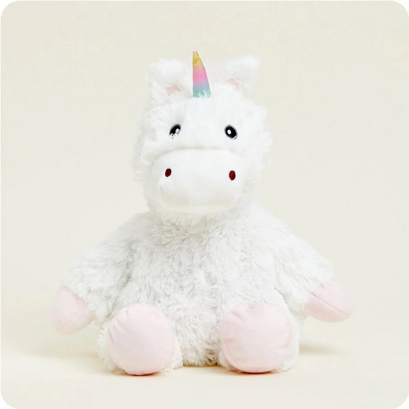 Warmies Unicorn Junior White