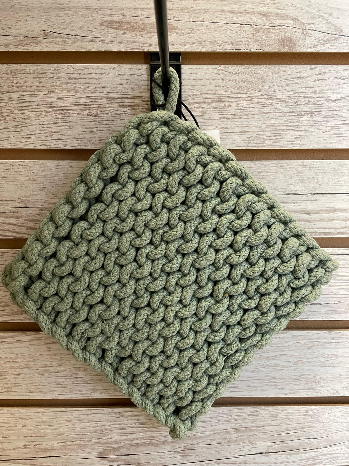 CCO 8&quot; Teal Square Pot Holder