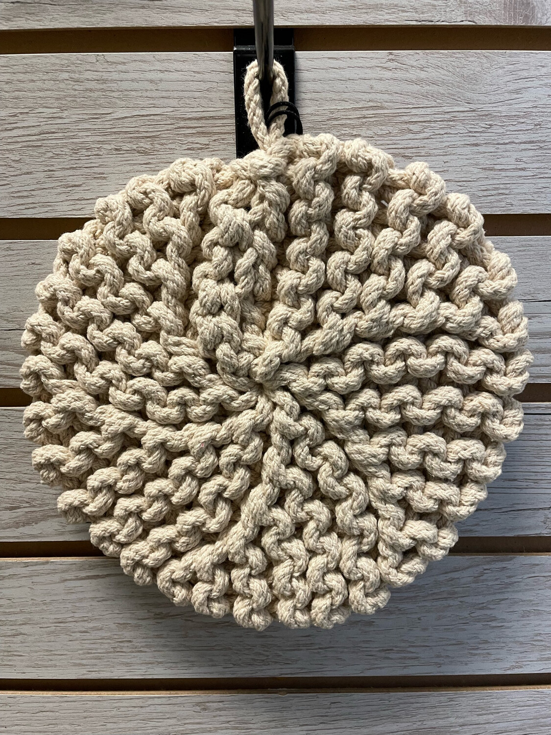 CCO Off White Round Pot Holder