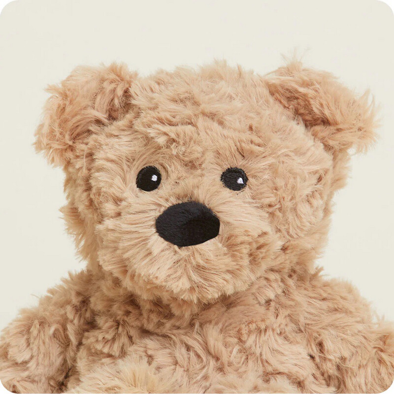 Warmies Junior Brown Curly Bear