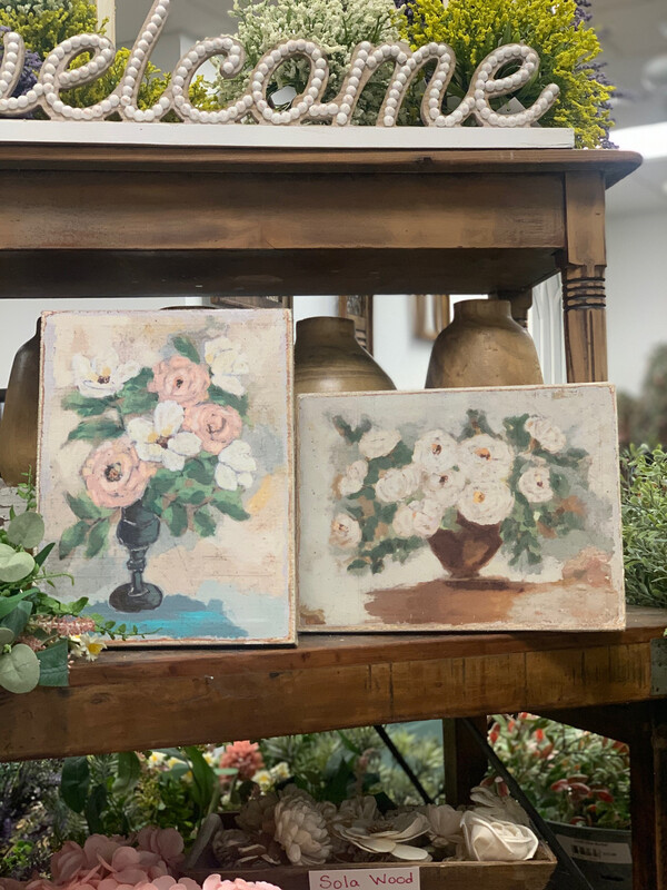 CCO Floral Canvas Short 12x9