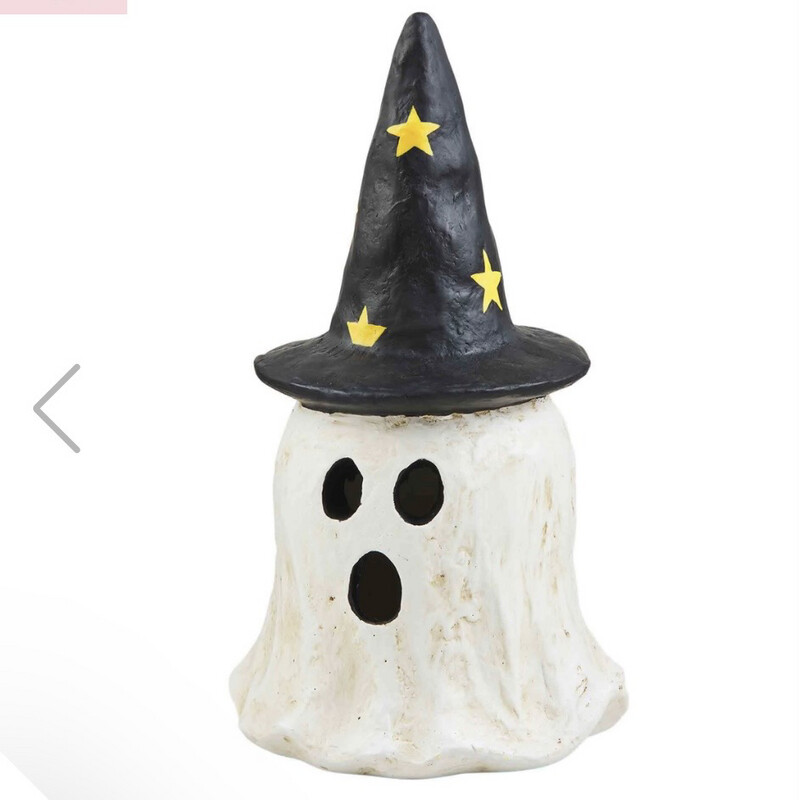 MP Black Hat Ghost Lantern 11x5