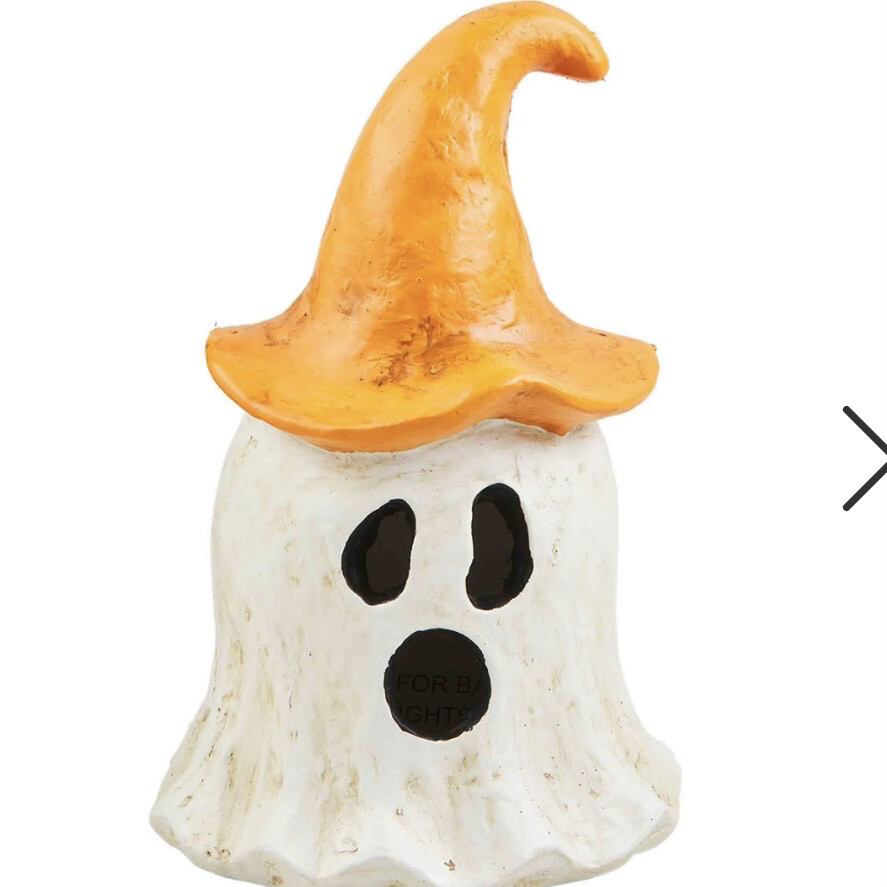 MP Orange Hat Ghost Lantern 7&quot;