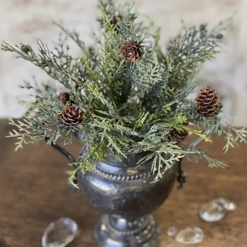 Lan 12" Glittering Greens 1\2 Sphere