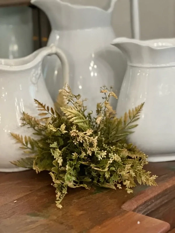 MV Green Beige Fall Fern Dome