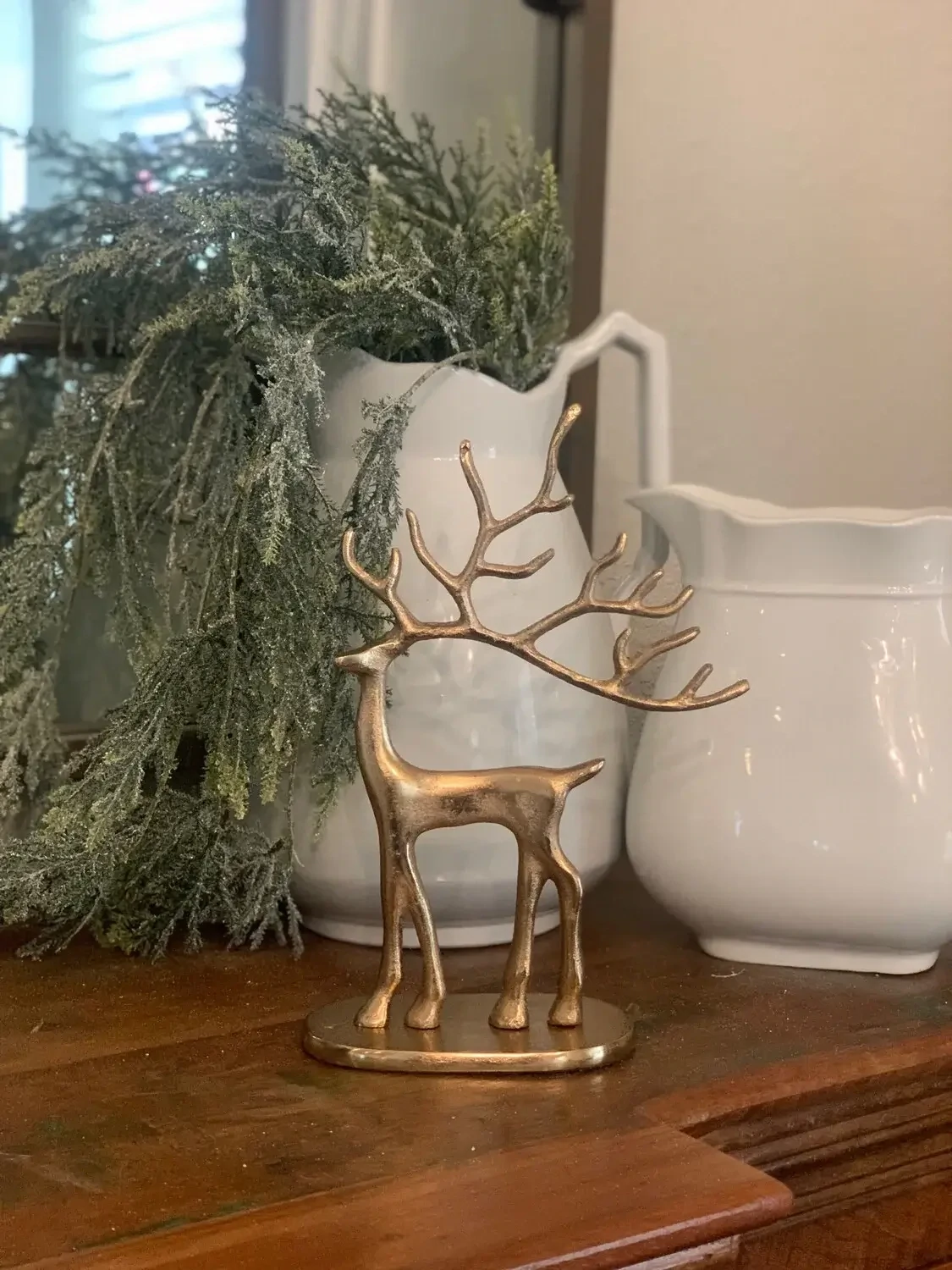 PDG 10" Gold Reindeer