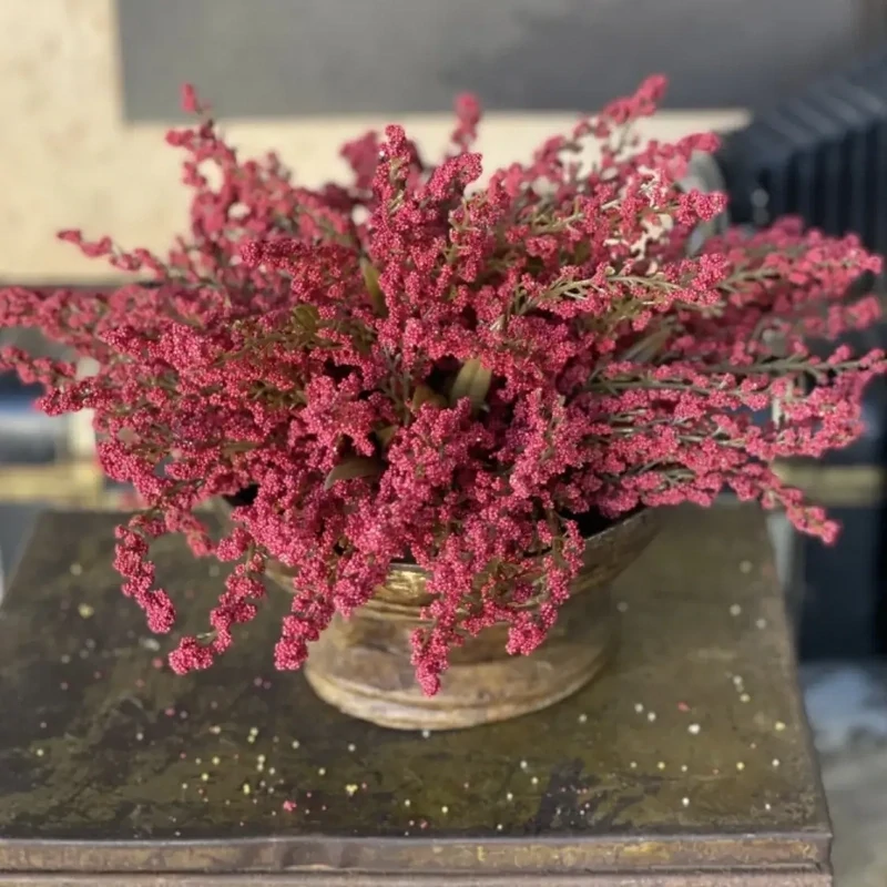 Lan 10.5&quot; Red Fall Heather Half Sphere