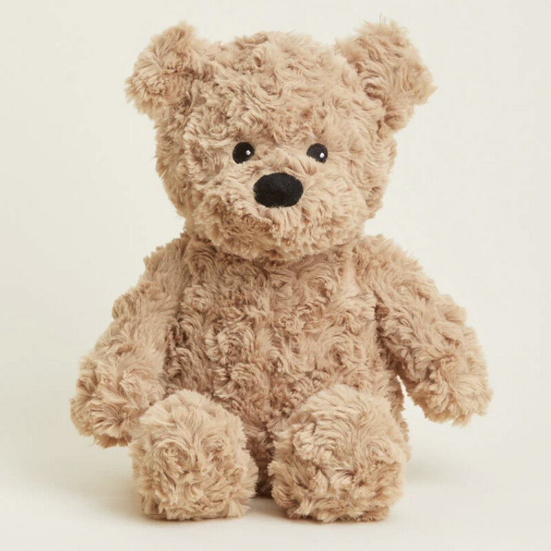 Warmies Brown Curly Bear