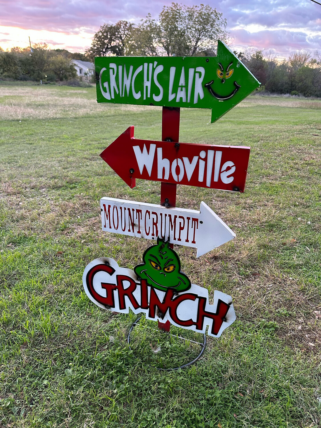 RWL Street Sign Grinch&#39;s Lair