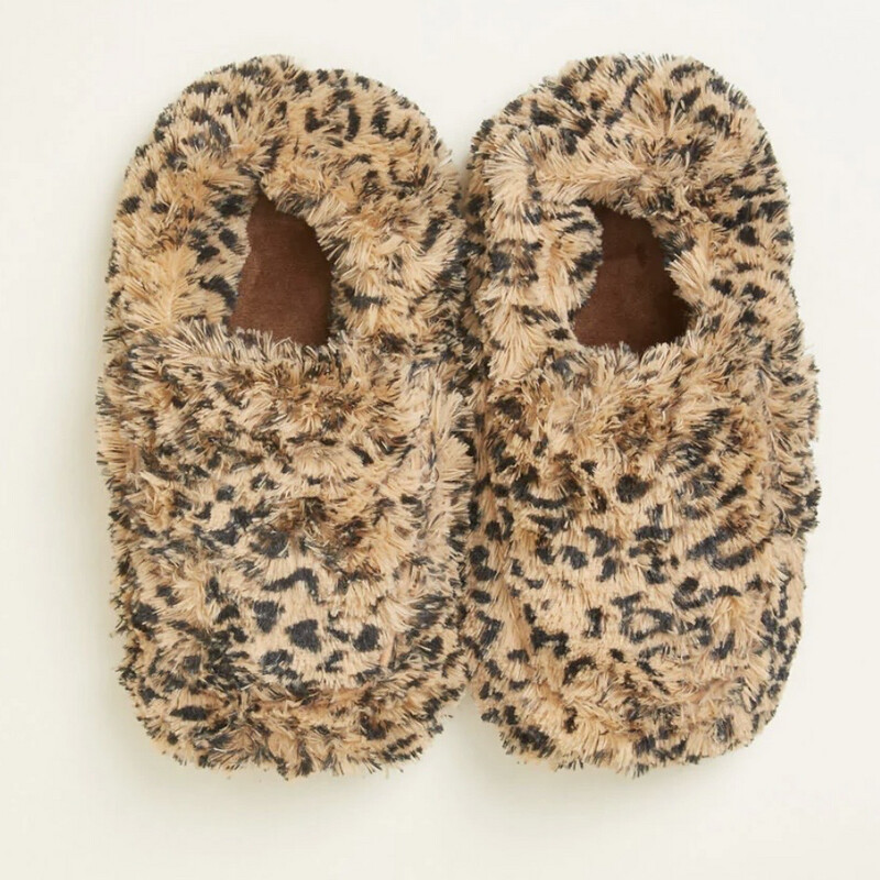 Warmies Slippers Leopard