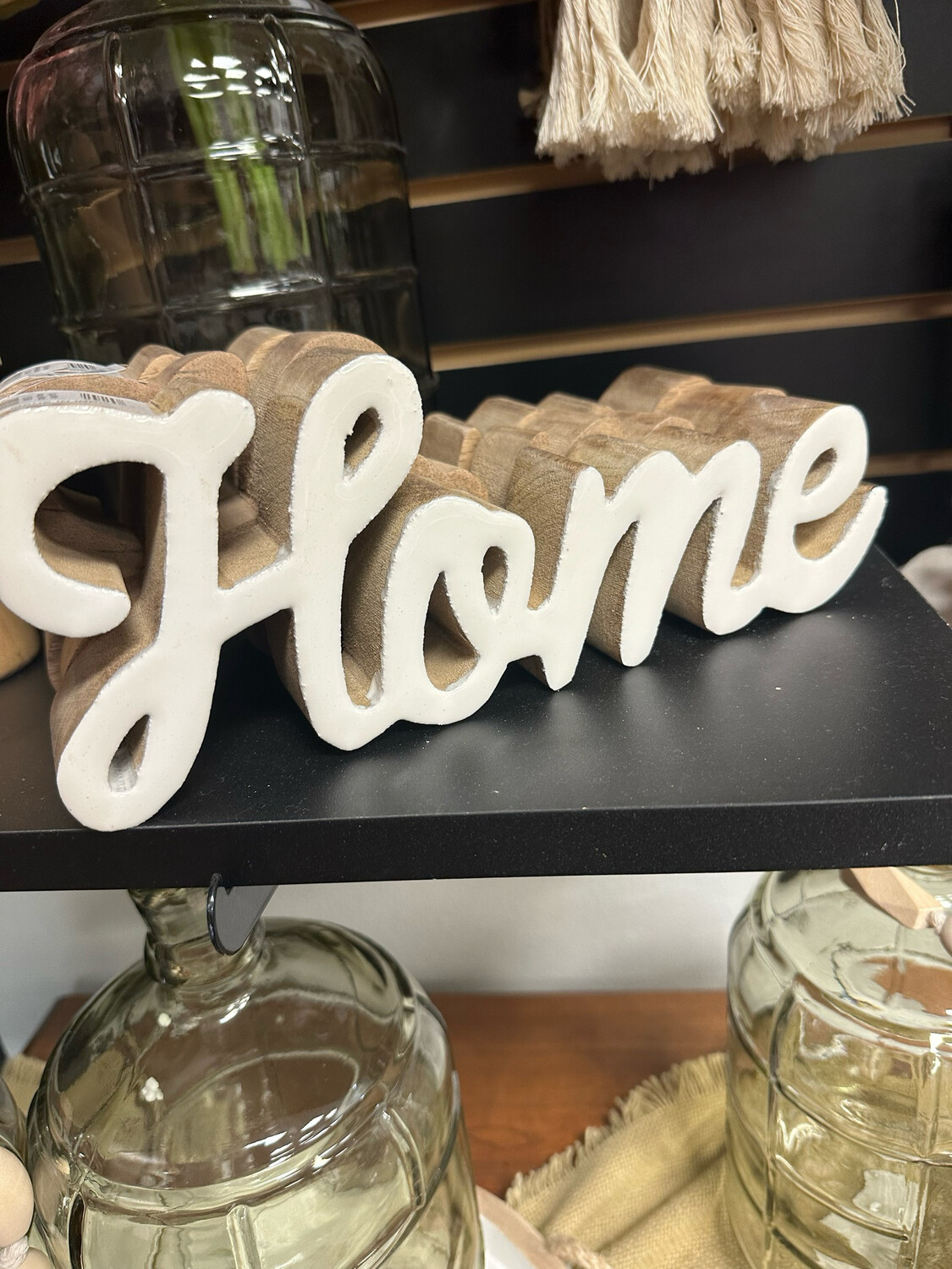 Yngs White Home Mango Wood 10.25x4.25x1.4