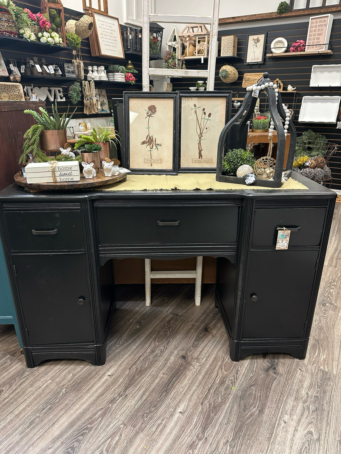 VV Black Side Board 56x19x35 Sale 