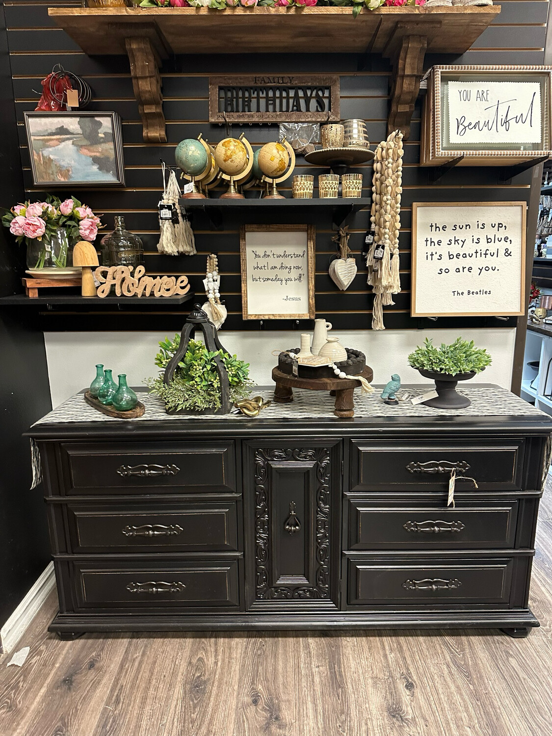 VV Black Dresser 66-1/2x20x30 sale 