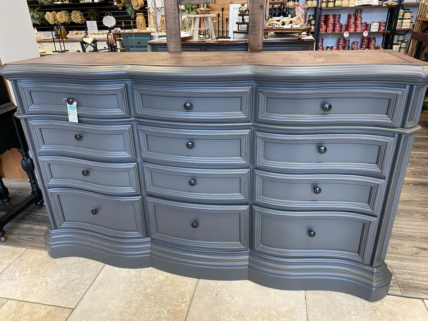VV Gravel Tall Dresser 68x20x41 sale 