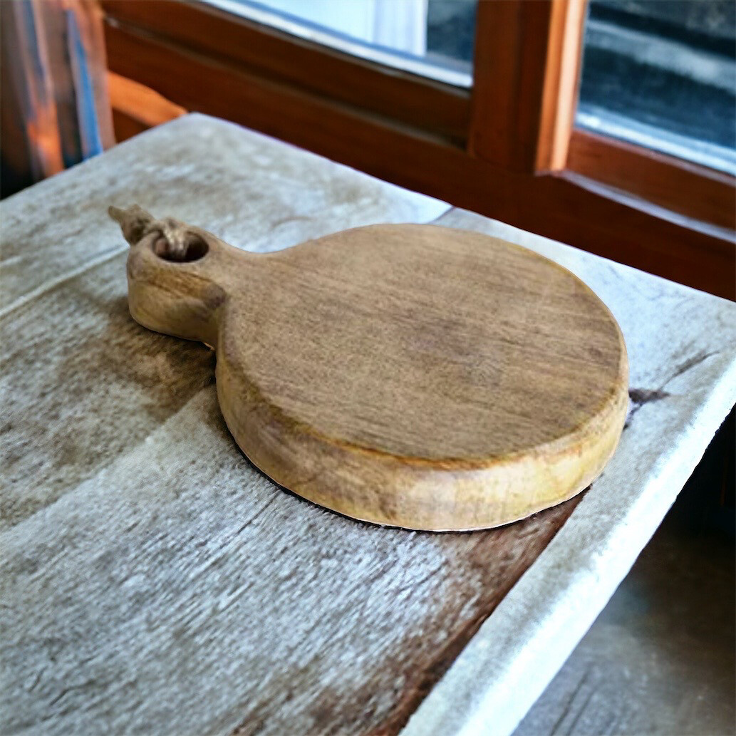 Pdg Small Round Wood Board
