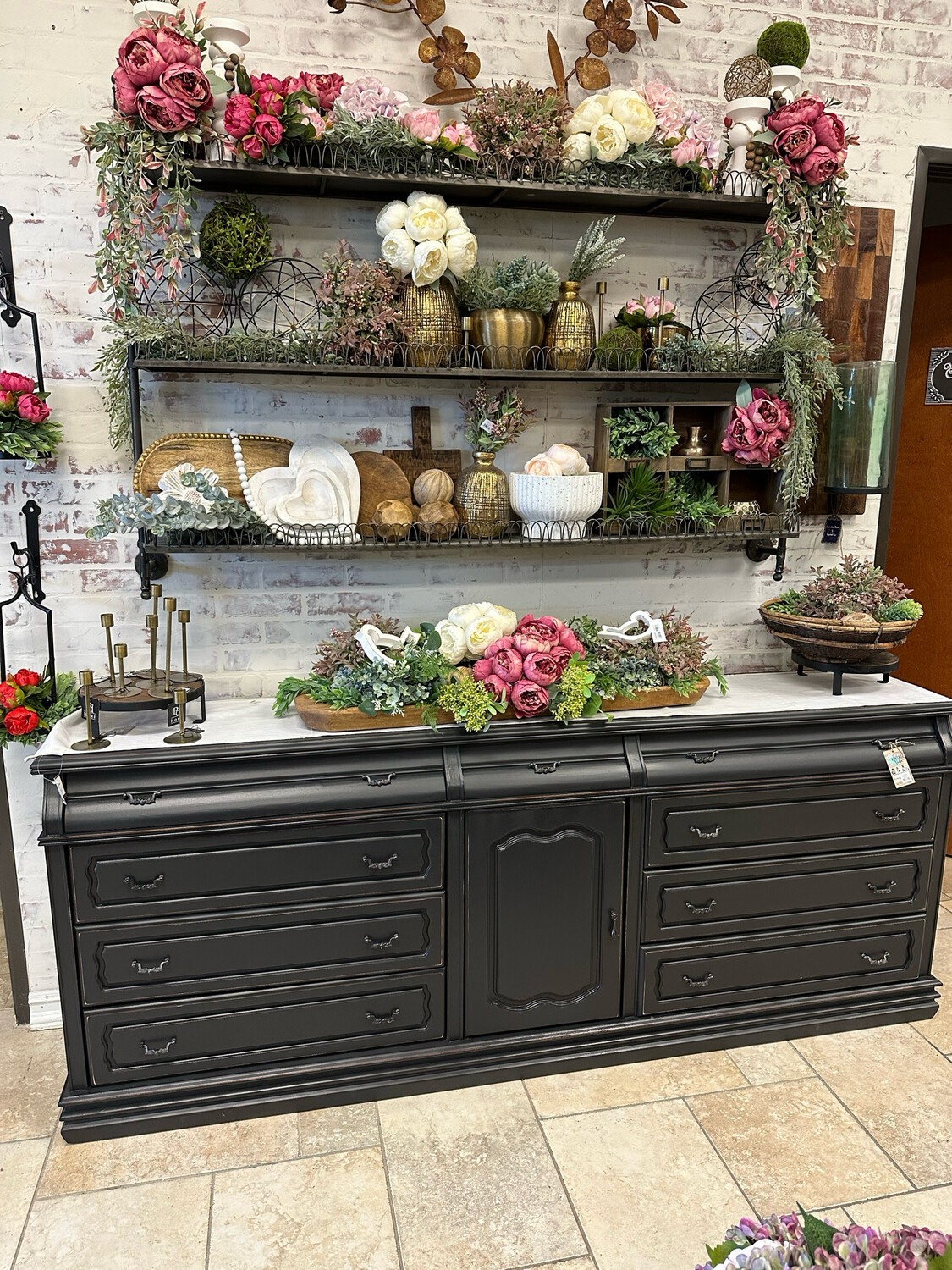 VV Midnight Long Dresser 82x16x32.5 Sale
